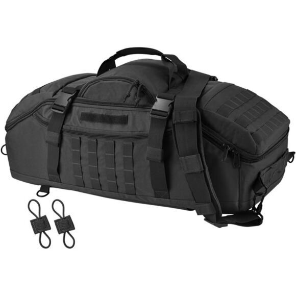 65L Large Travel Duffle Bag Military Tactical Backpack, Army Assault Pack 3 Day - Picture 1 of 7